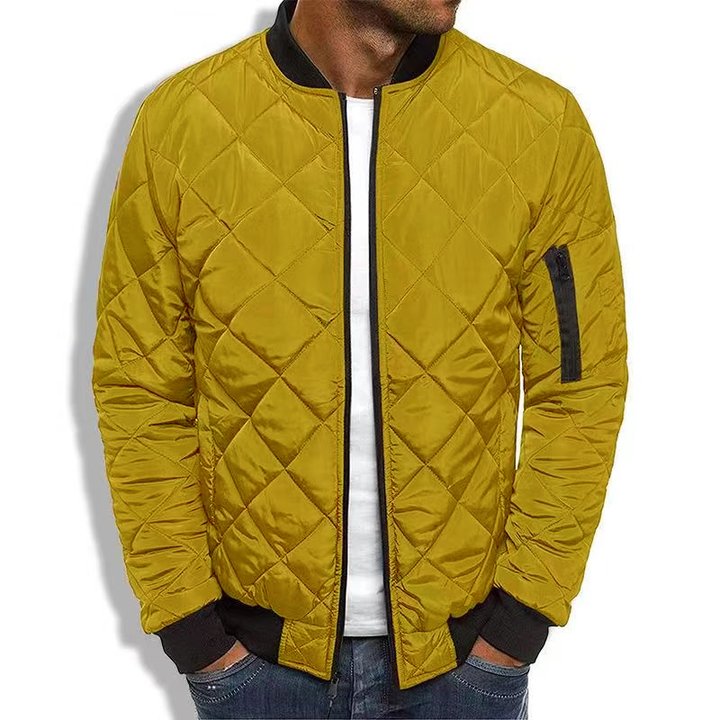 Men’s Lightweight Quilted Bomber Jacket