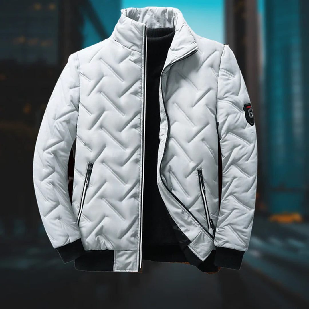 Noah | Classic Quilted Puffer Jacket for Men — Warm and Durable