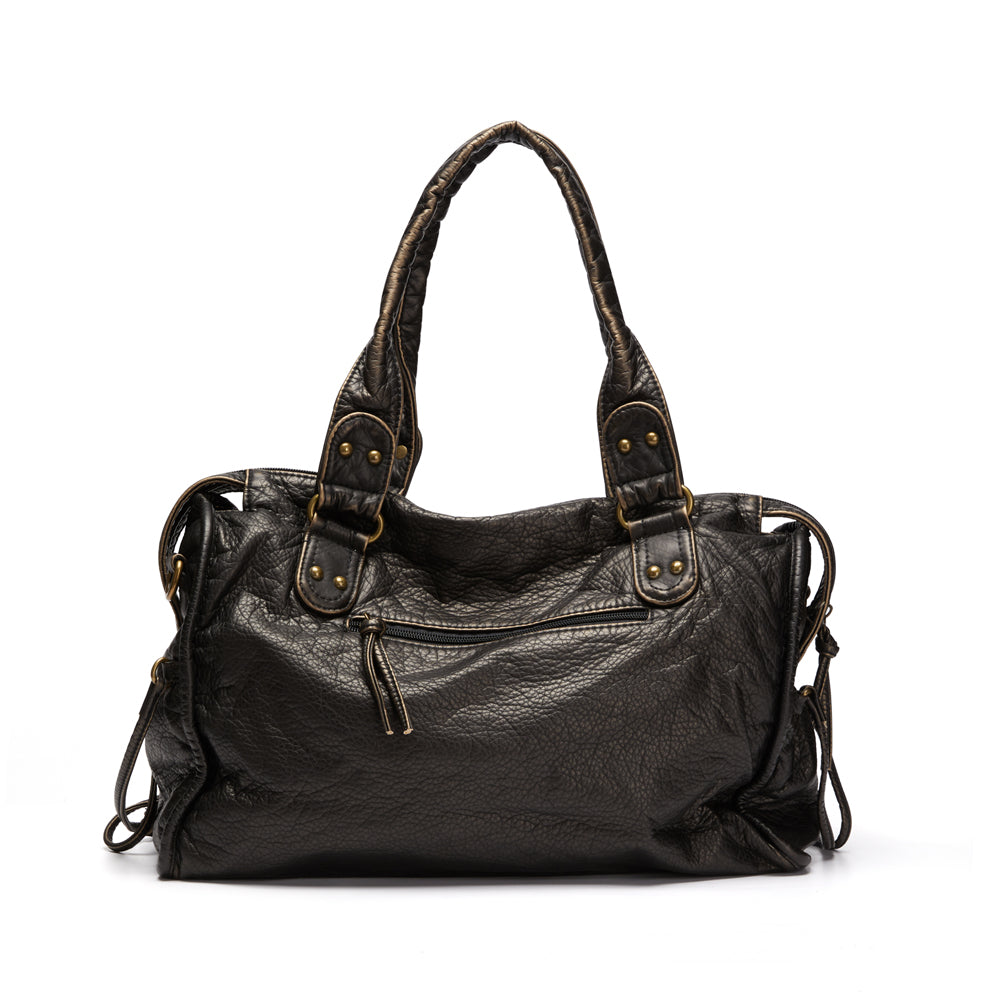 Black Course Handbag - RACHEL