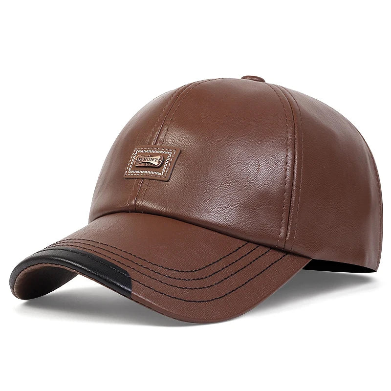 Authentic Leather Fathers Day Hat