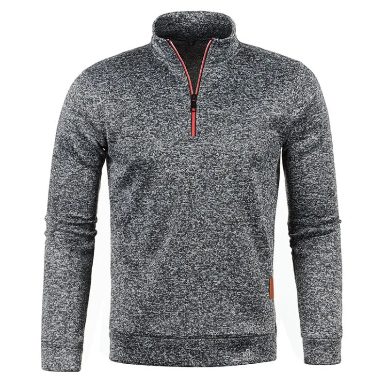 Warm Men's Fleece Pullover Jacket