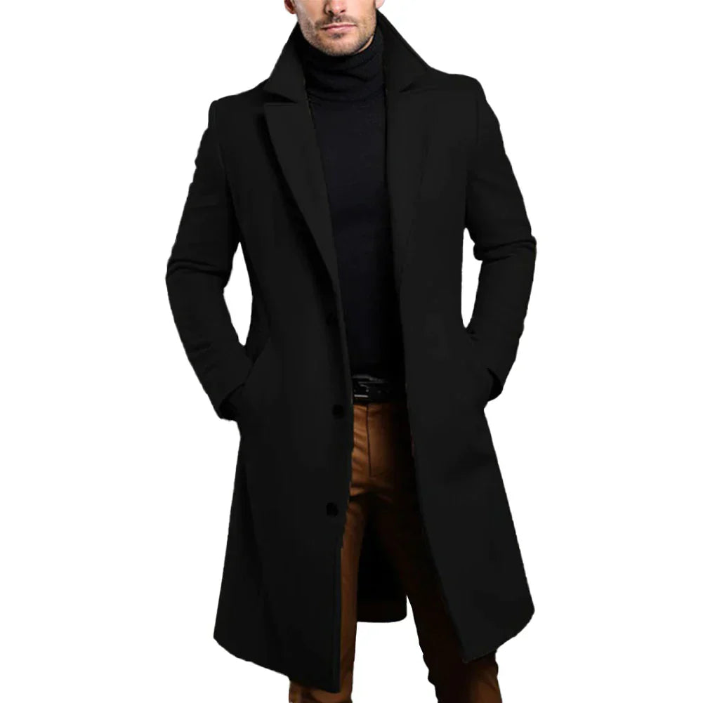 Men's Classic Tailored Overcoat
