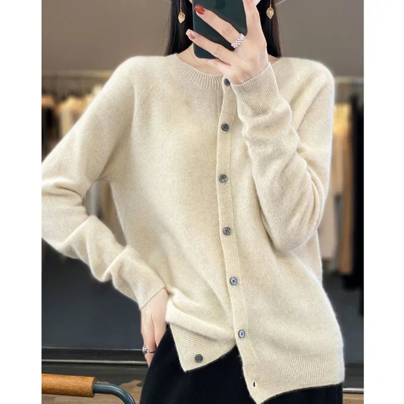 Soft Merino Wool Cardigan for All Seasons