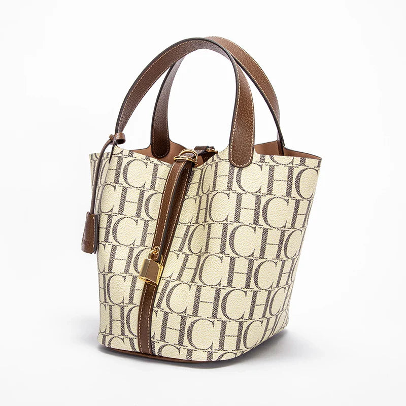 Stylish PVC Patterned Tote Bag for Women
