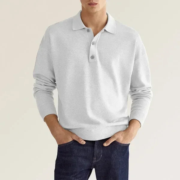 Classic Fit Men's Polo Shirt – Regular Fit Crew Neck Top