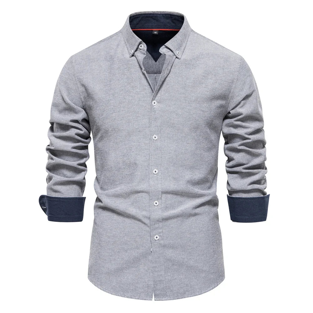 Classic Men's Casual Button Shirt