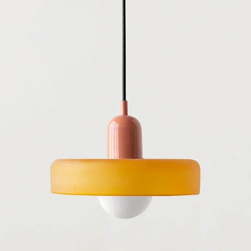Elegant Glass Pendant LED Ceiling Light Fixture