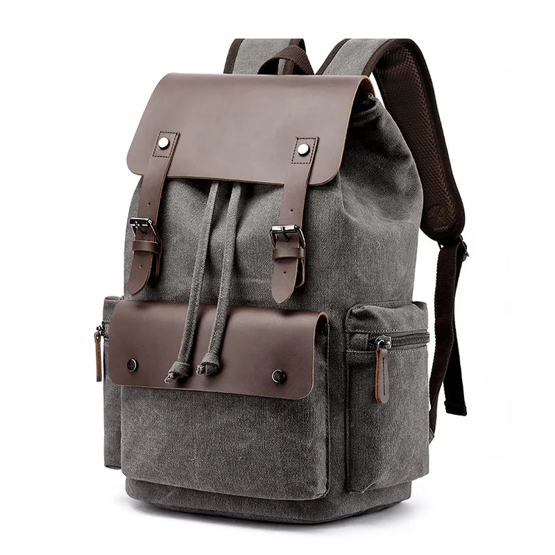 Vintage Leather Travel Backpack - BritishElegance