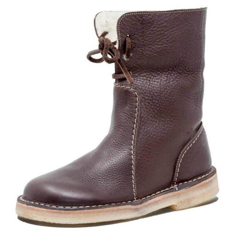 Kate | Winter-Ready Fleece Boots with Wool Lining