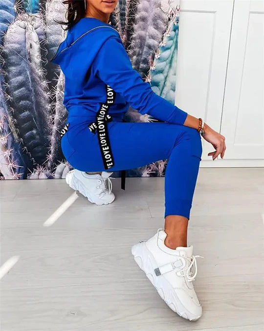 Classic Women's Jumpsuit Tracksuit for Daily Wear