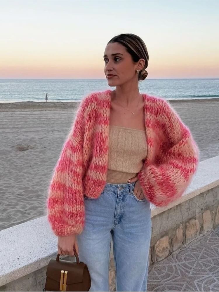Cozy Fit Crew Neck Sweater for Women
