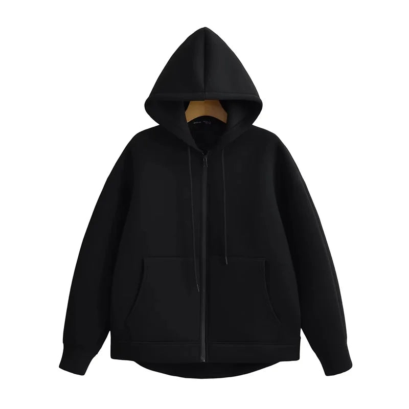 Cozy Women's Relaxed Fit Hoodie with Pockets