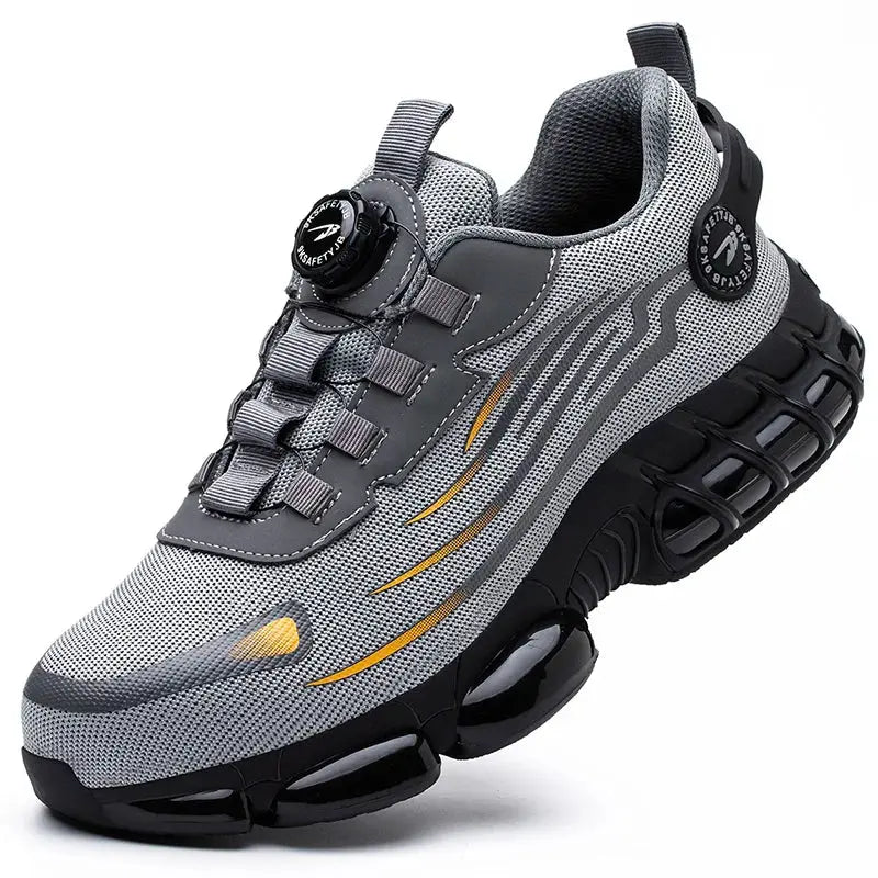 Vince - Men’s Steel Toe Safety Shoes with Rotating Buckle