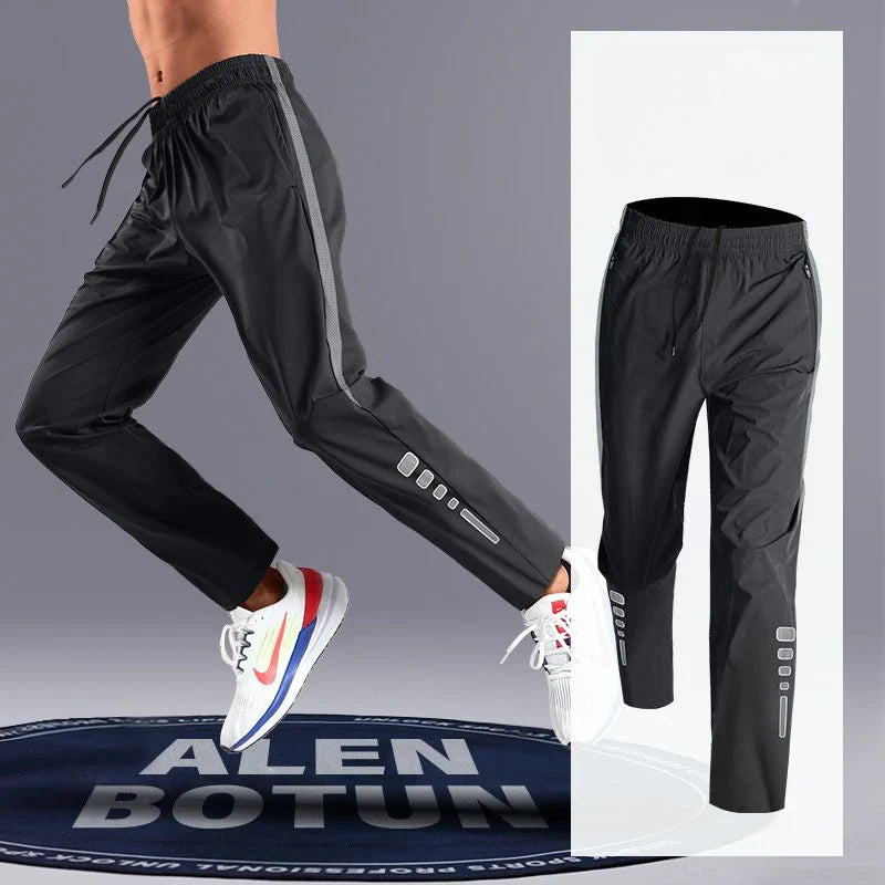 Breathable Athletic Men's Dry Fit Straight Leg Pants