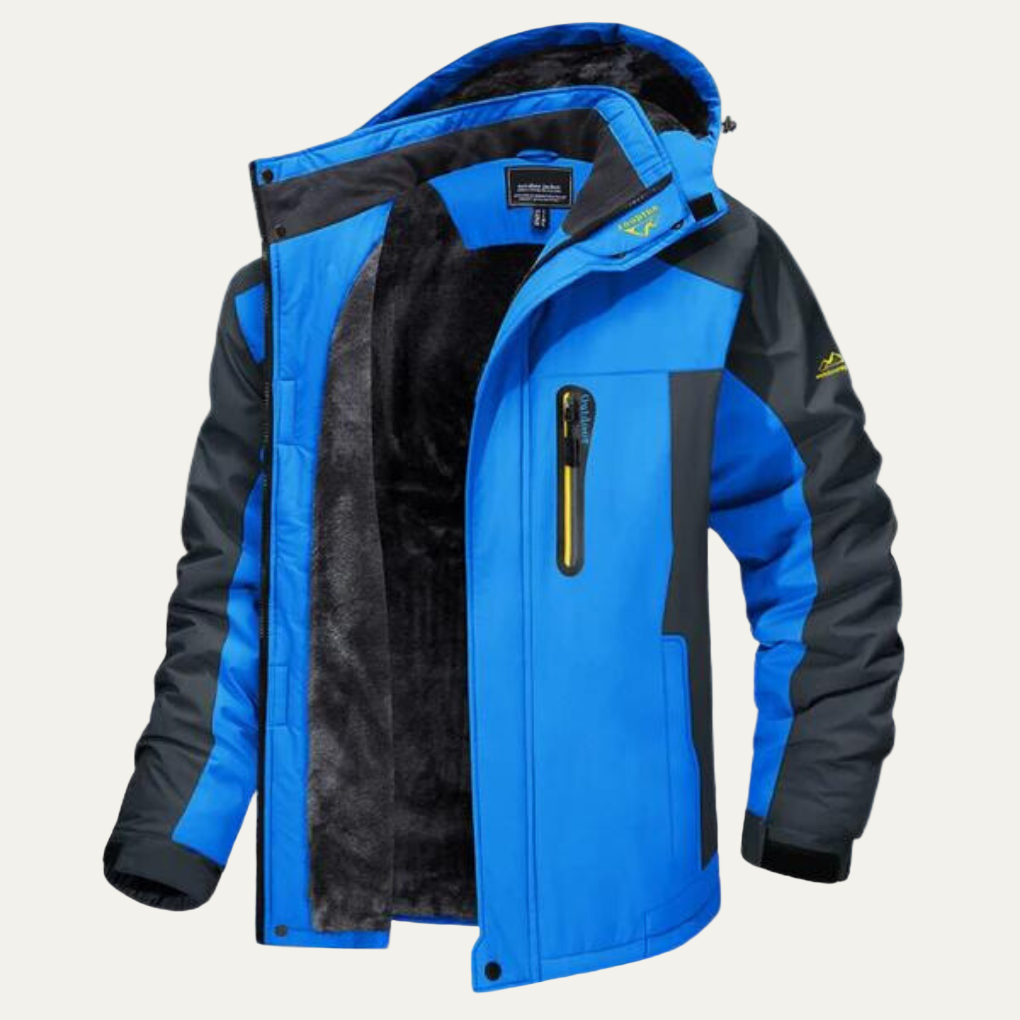 Men’s Insulated Fleece Lined Outdoor Cold Weather Jacket