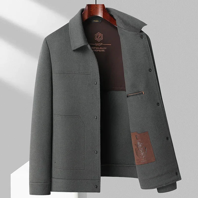 Stylish Traditional Mens Leather Jacket