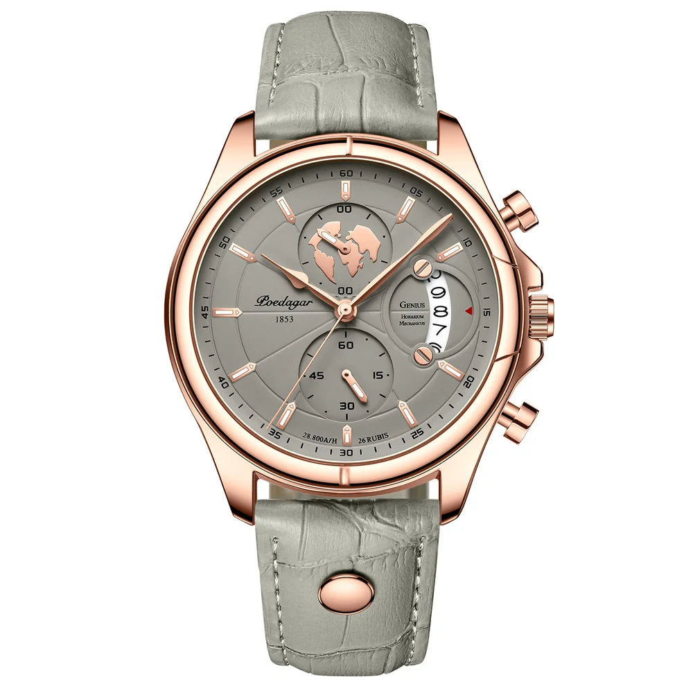 Stylish Leather Pet Watch