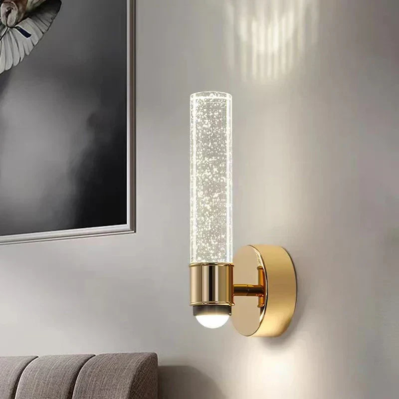 Sparkling Glass Crystal LED Wall Lights