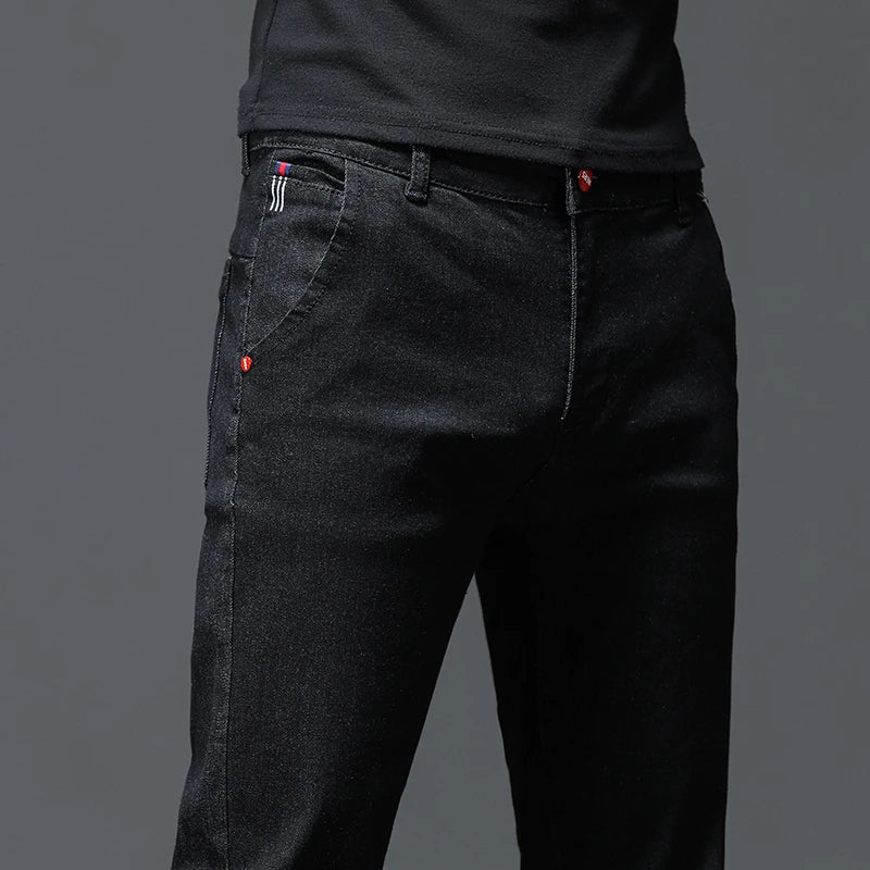 Men's Skinny Fit Dark Wash Jeans