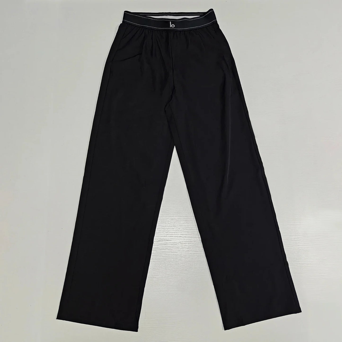 Classic Fit Women's Wide Leg Suit Pants with Pockets
