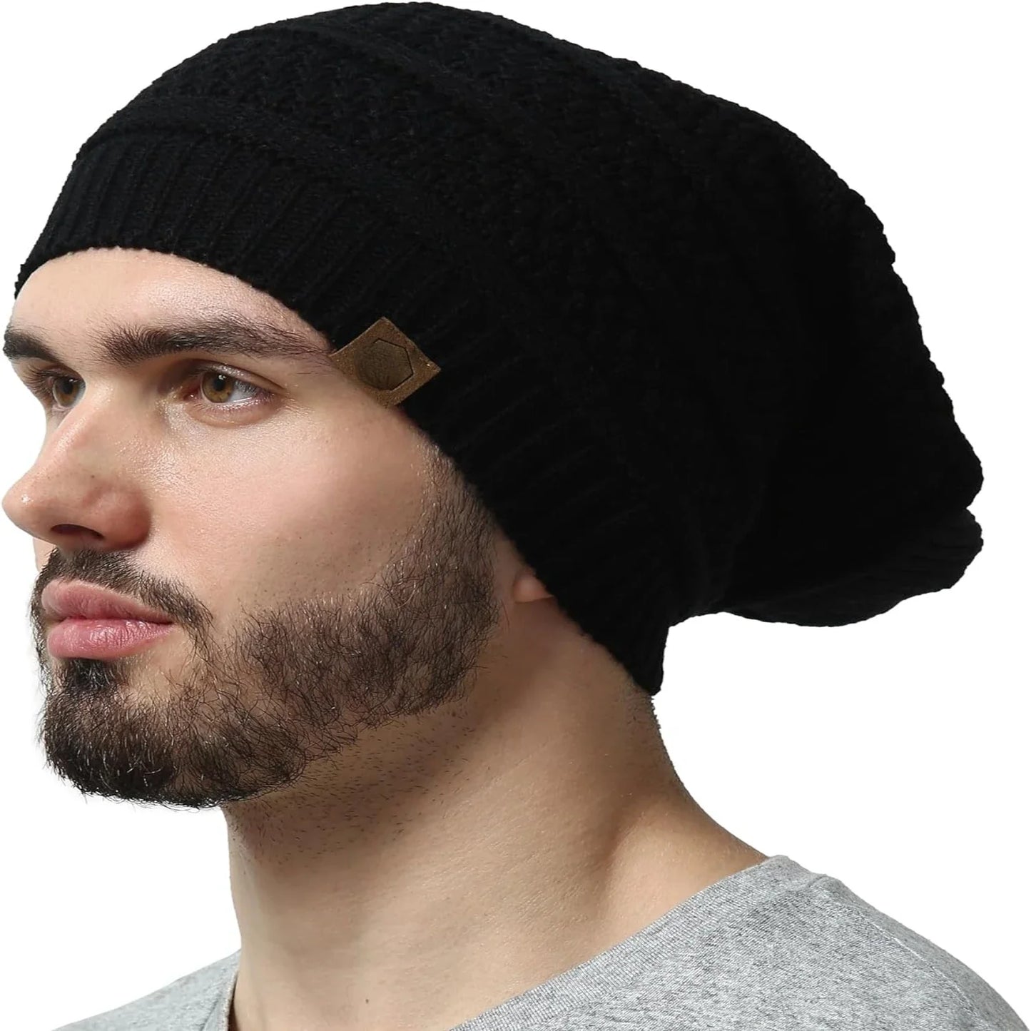 Warm Faux Fur Knit Hat