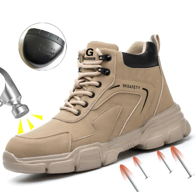 Durable Waterproof Safety Work Boots UK - BritishElegance