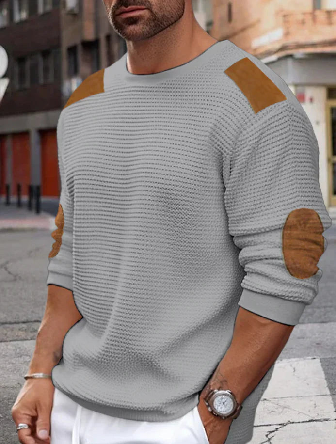 Men's Adriel Waffle Knit Jumper