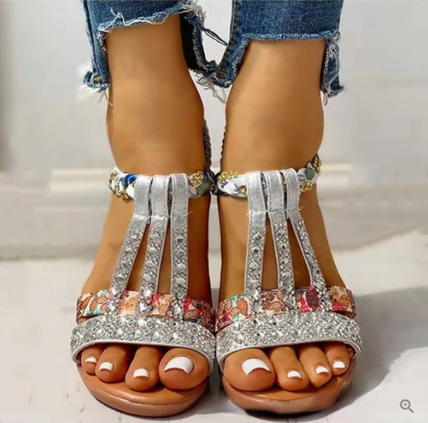 Mia Wedge Sandals