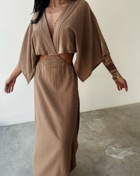 Stylish Gabriel Cotton and Linen Dress