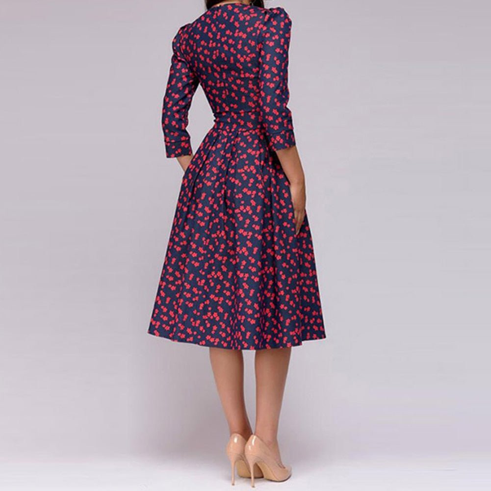 Seliora – Women's Midi Formal Dress