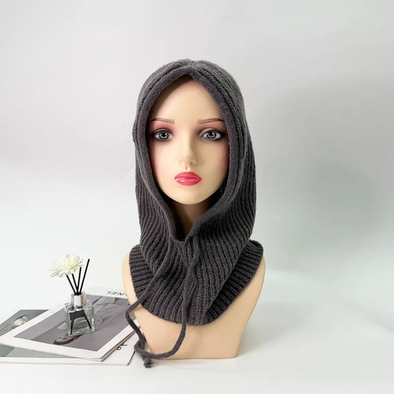 Warm Fleece Face Mask Hat