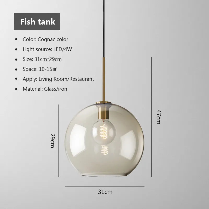 Edgy Metal LED Pendant Lamp