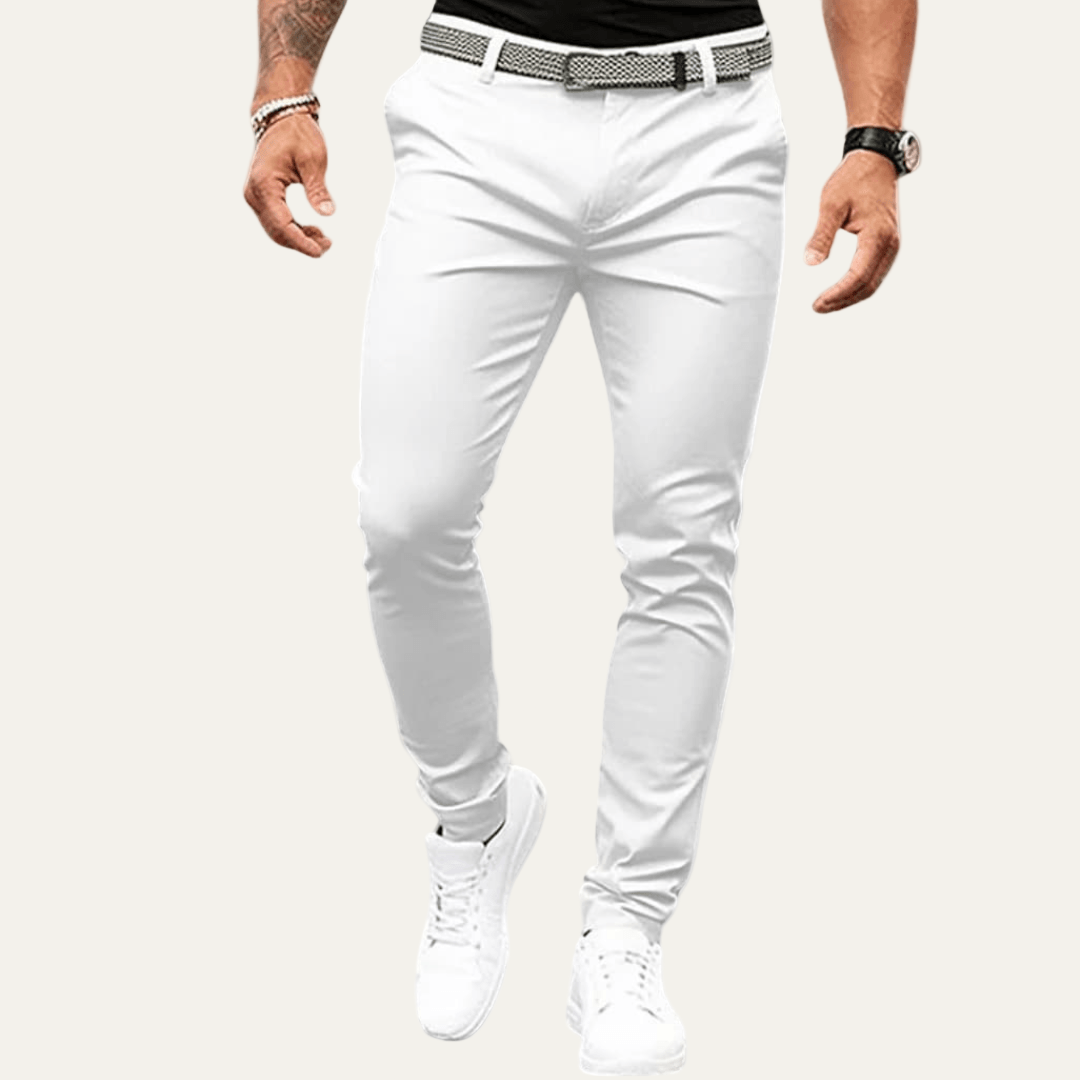 Men’s Slim Fit Tapered Chino Pants