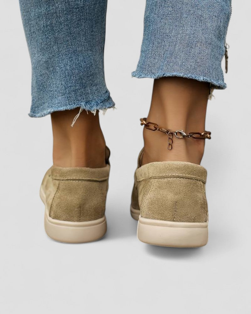 Women’s Soft Suede Slip-On Loafers