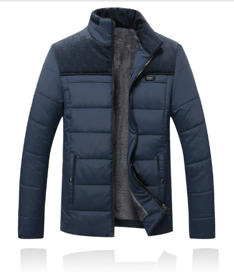 Stefan | Winter Coat with High Collar and Windproof Design for Men