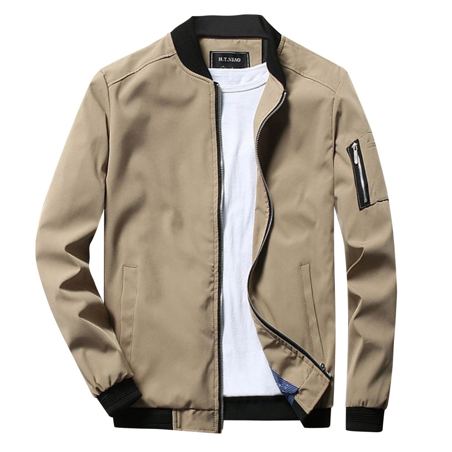 Men’s Classic Utility Pocket Bomber Jacket