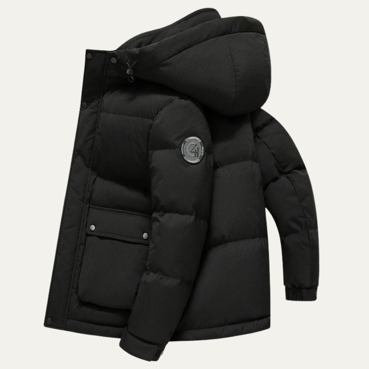 Men’s Heavily Padded Quilted Puffer Jacket