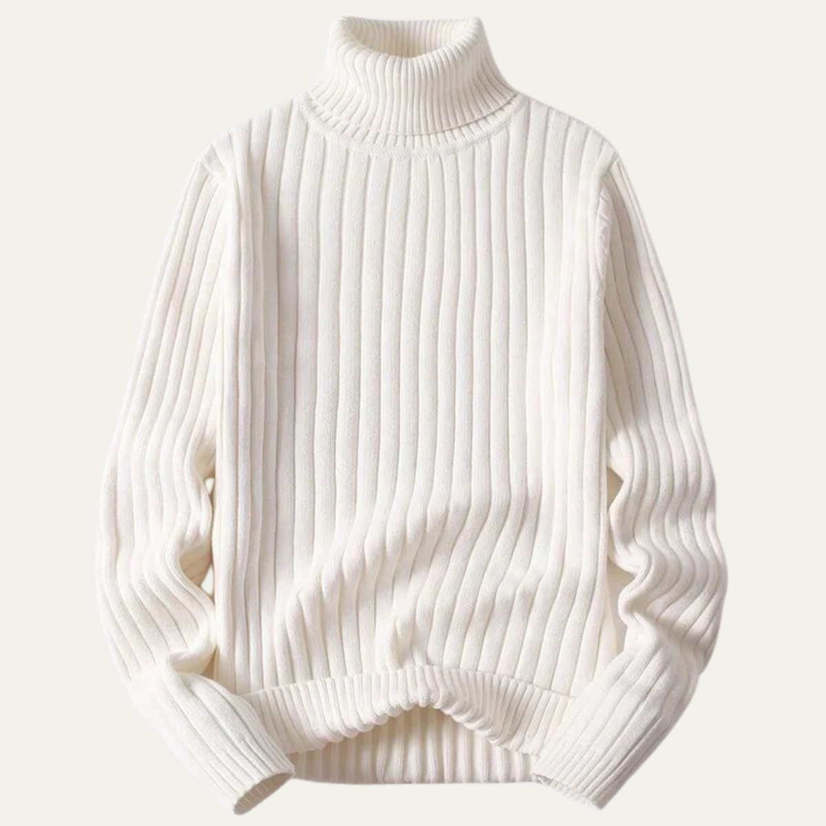 Men’s Ribbed Turtleneck Sweater