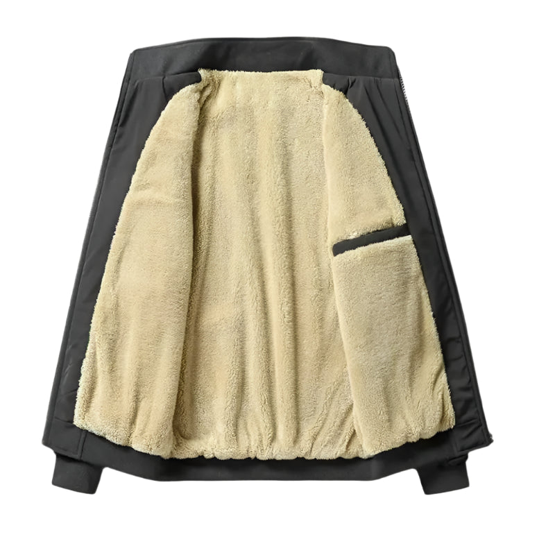 Men’s Sherpa Lined Bomber Jacket