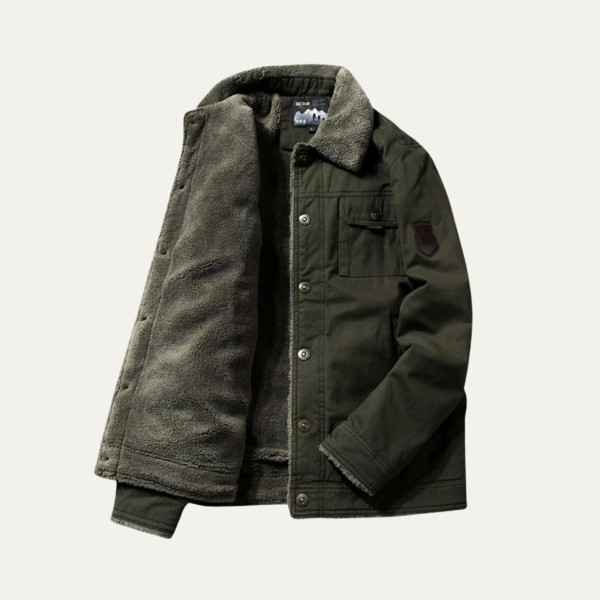 Men’s Timeless Faux-Shearling Jacket
