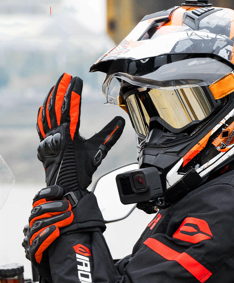 ThermoGrip | Premium Waterproof Insulated Winter Motorcycle Gloves