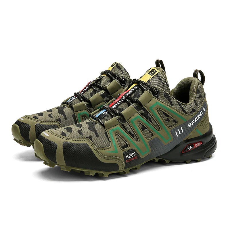 Breathable Hiking Shoes with Grip Sole