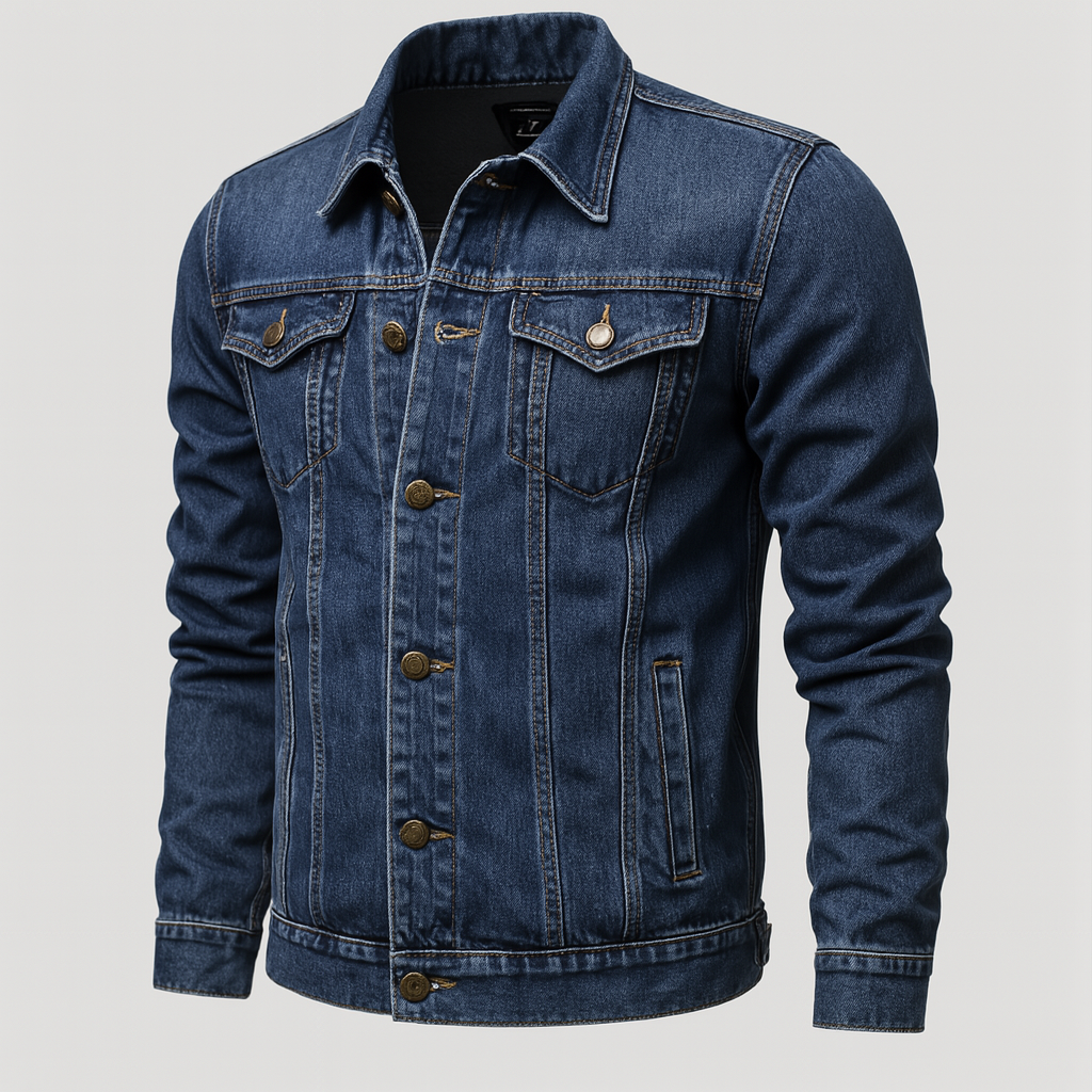 Trucker Jacket - Structured Silhouette And Chest Pockets
