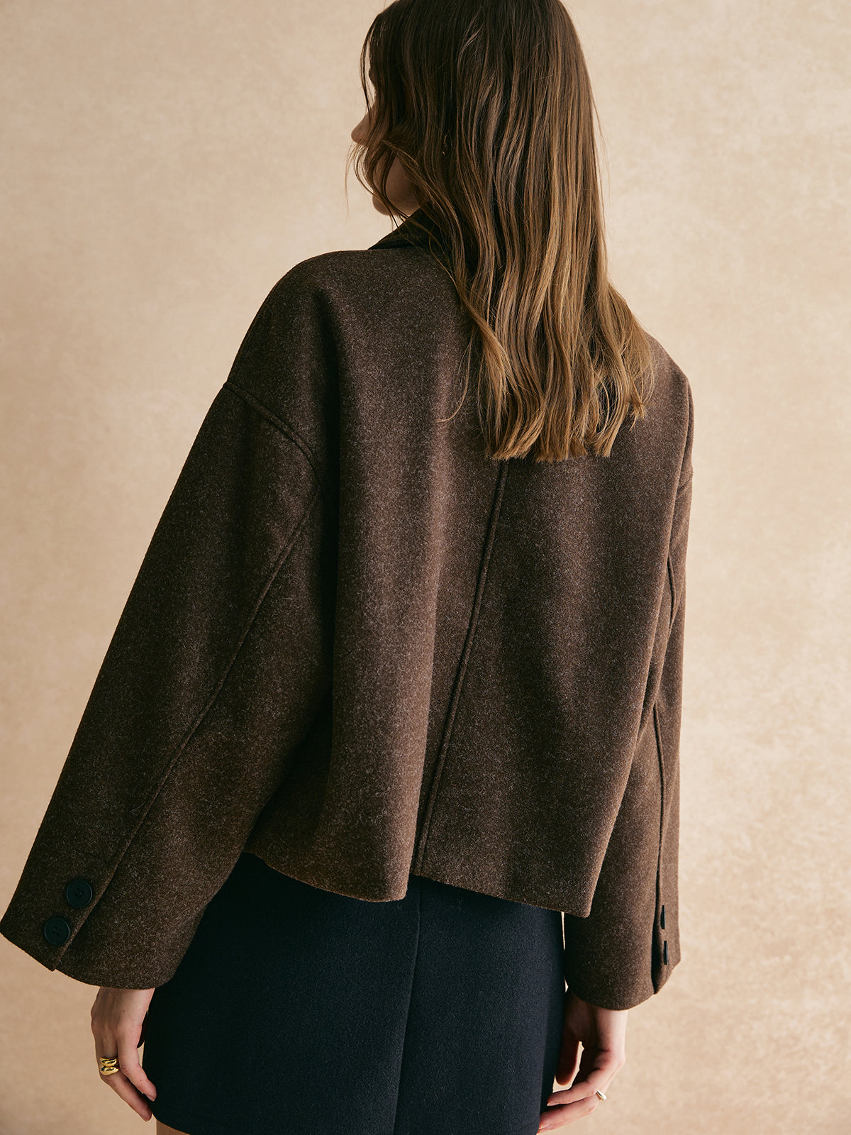 Jelly | Refined Tweed Button Down Jacket