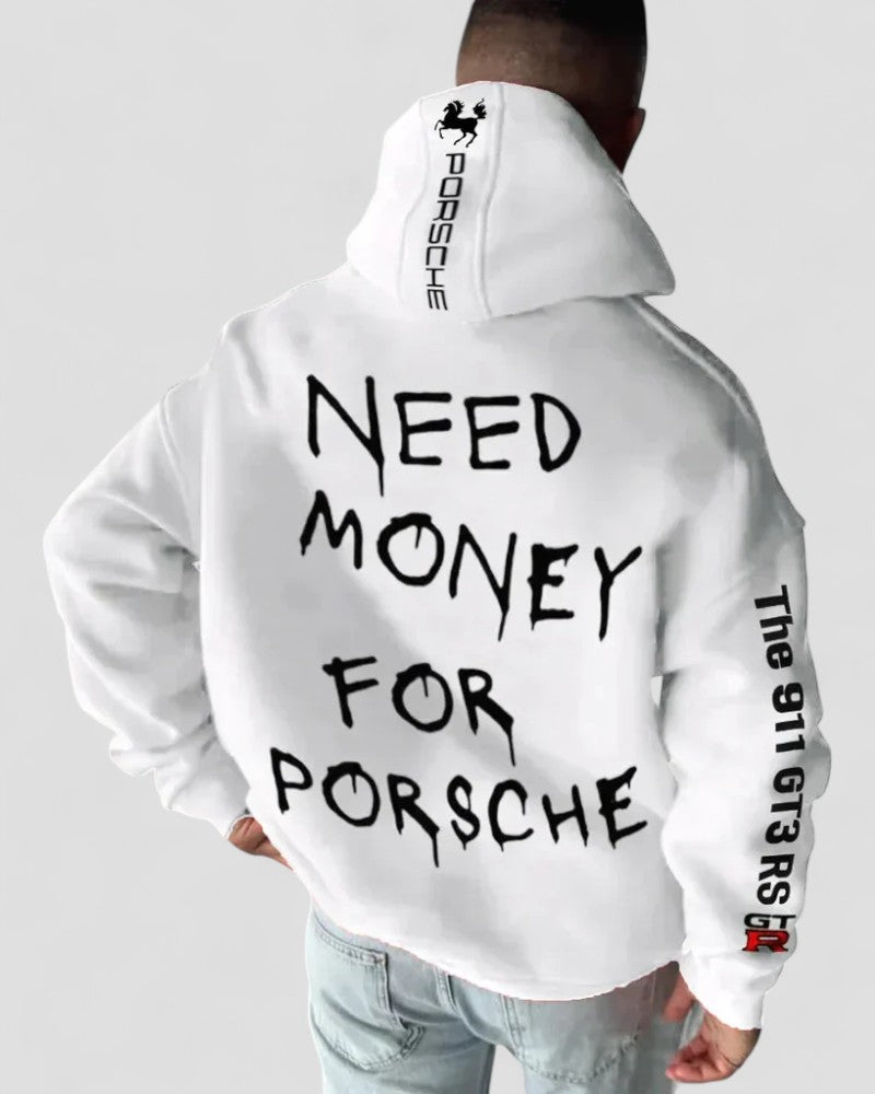 Unisex Oversized Racing Graphic Hoodie