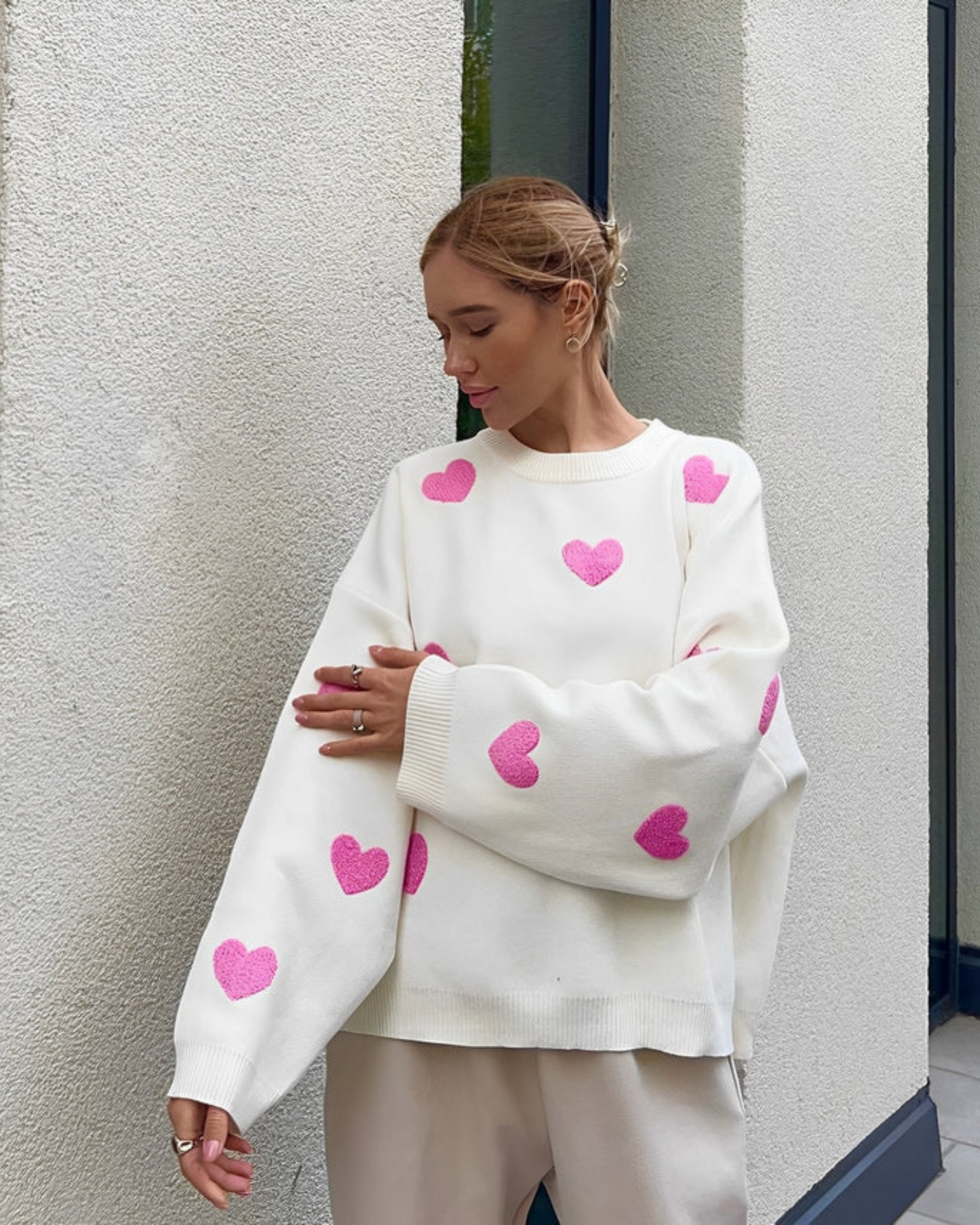 Comfy Women's Large Knit Sweater