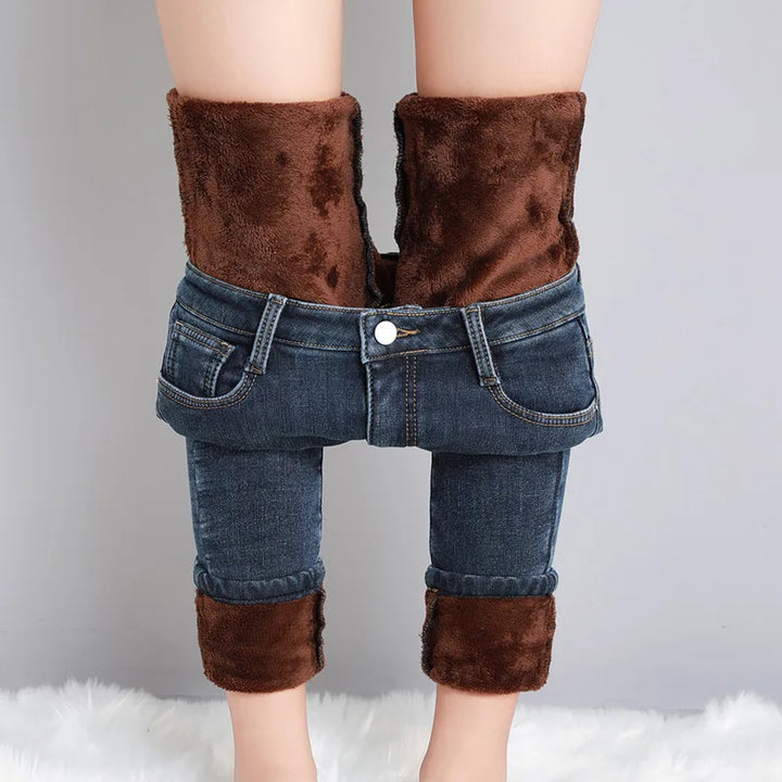 Soft Stretchy Womens Slim Fit Jeans