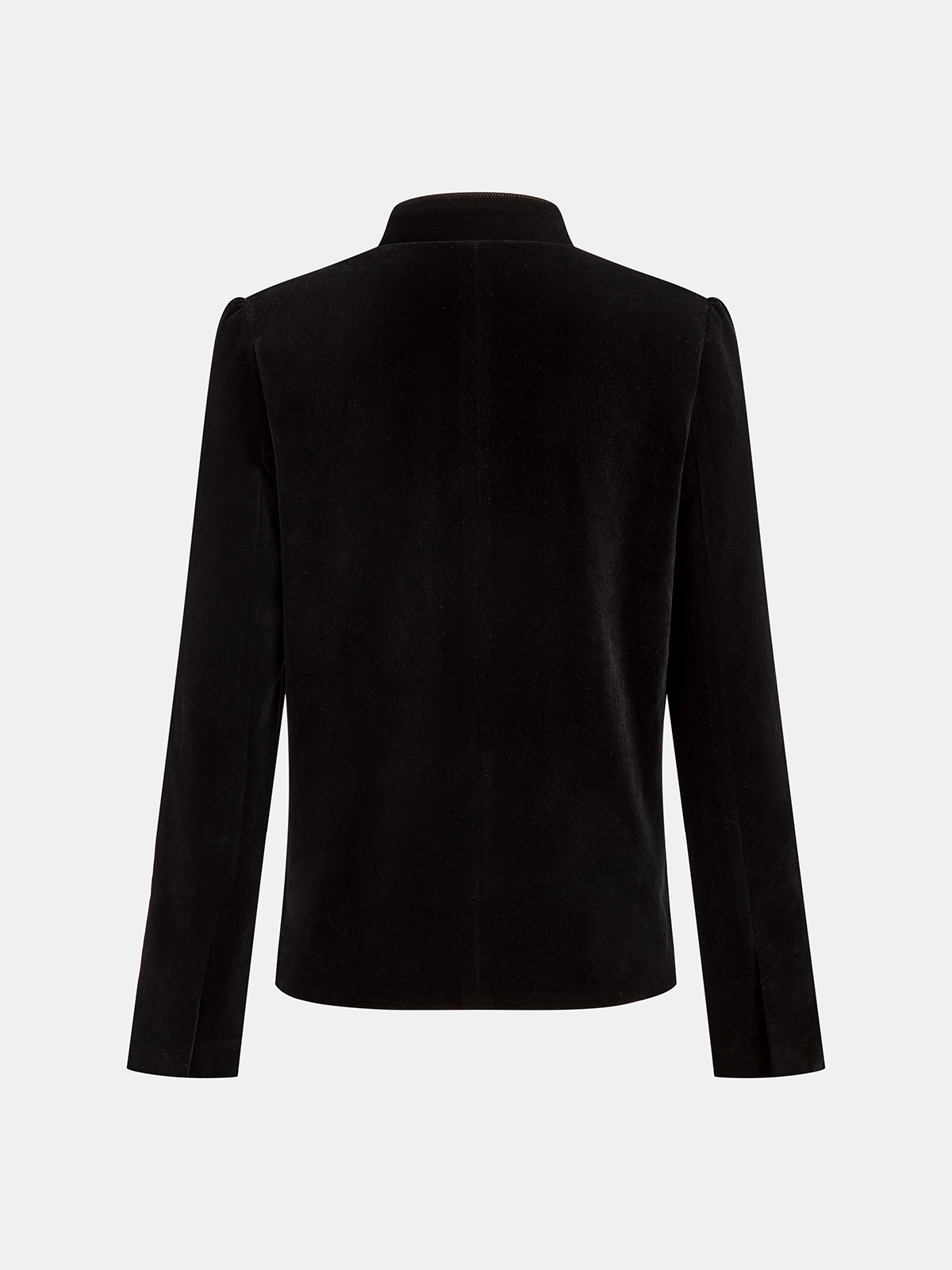 Miracle | Velvet Stand Collar Blazer
