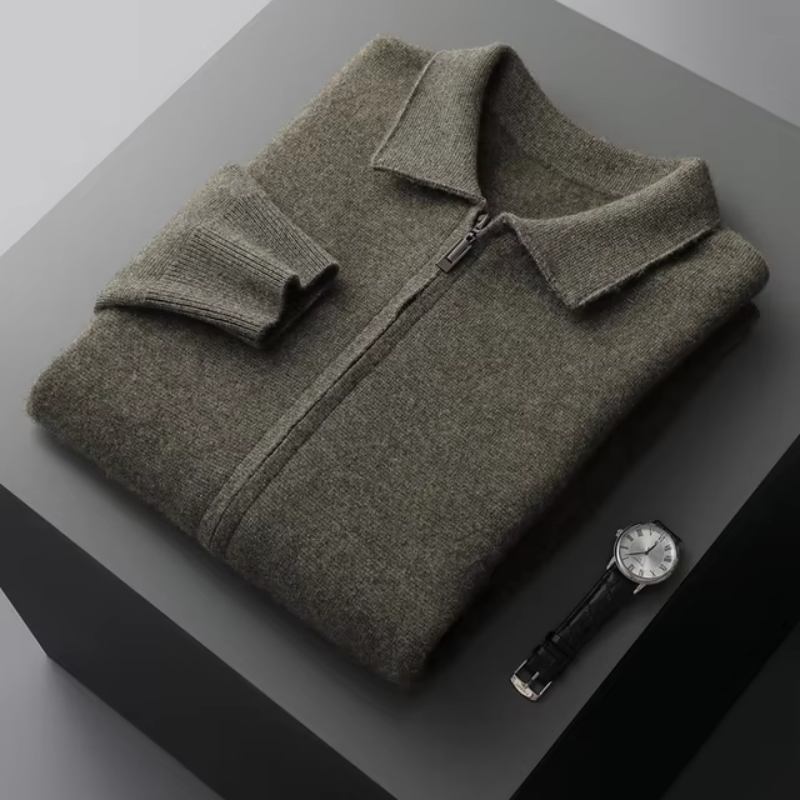 Men's Classic Zipper Sweatshirt