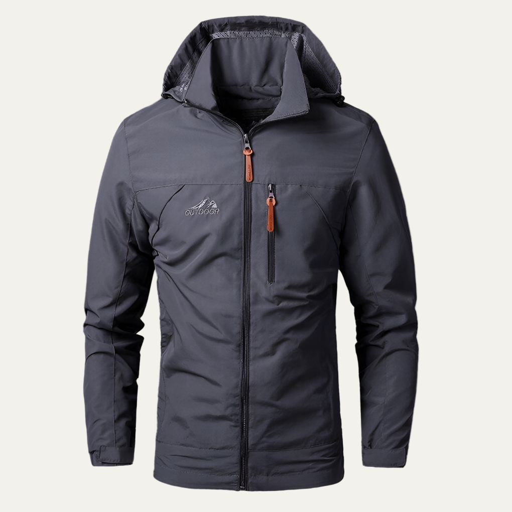 Men’s Waterproof Military Hooded Windbreaker